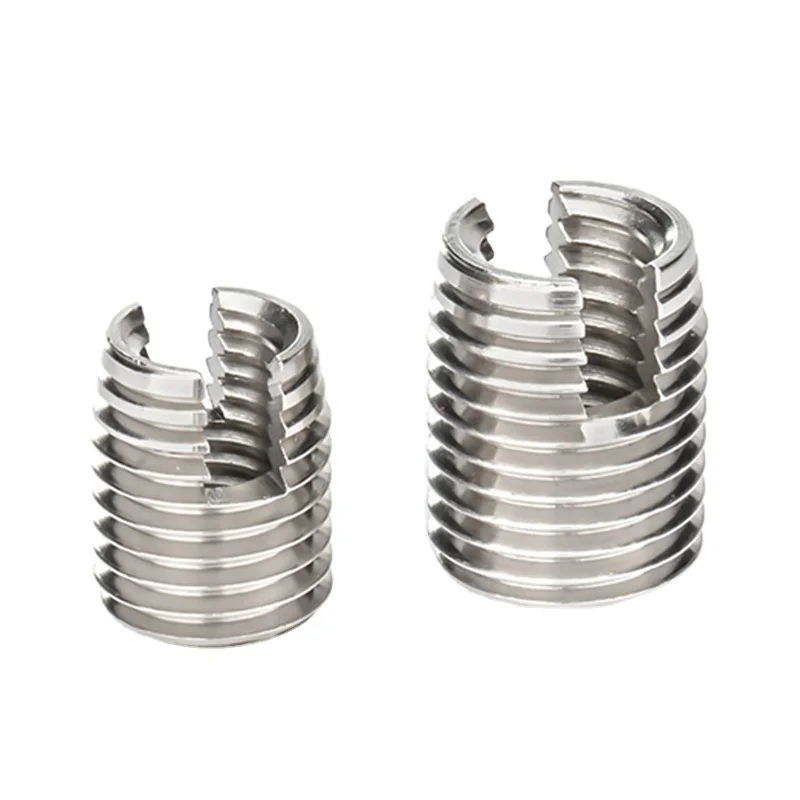 M12 M14 M16 RAL Aluminum 6061 7075 Anodized Alloy Slotted Self Tapping Wire Key Locking Thread Inserts Keensert