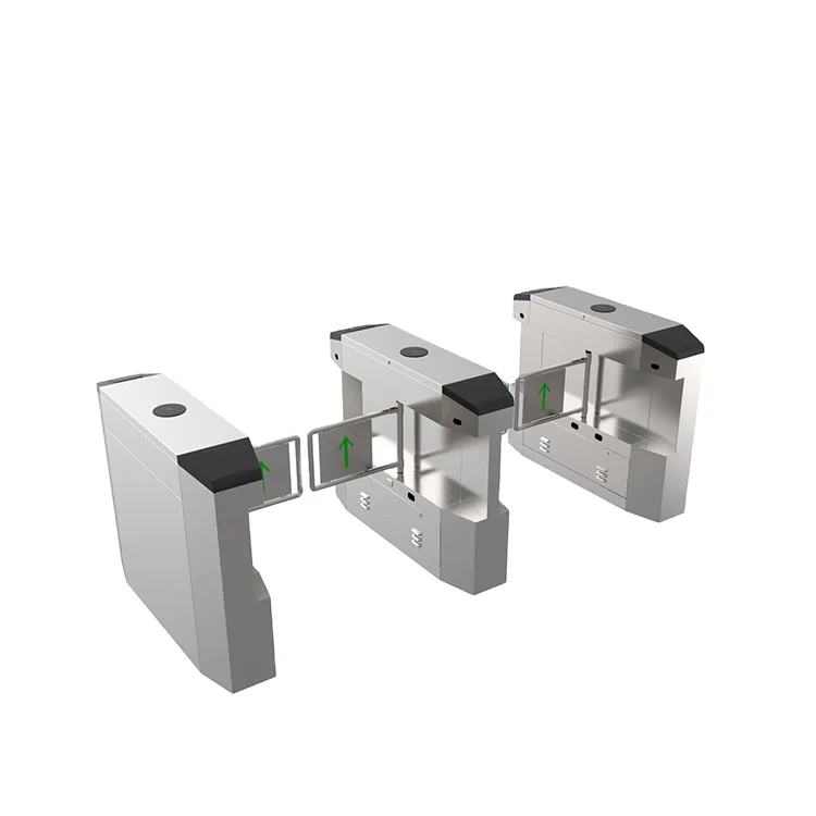 Широкие полосы 304 из нержавеющей стали турникет-калитка Swing Gate для безопасности для осуществления контроля за входом людей