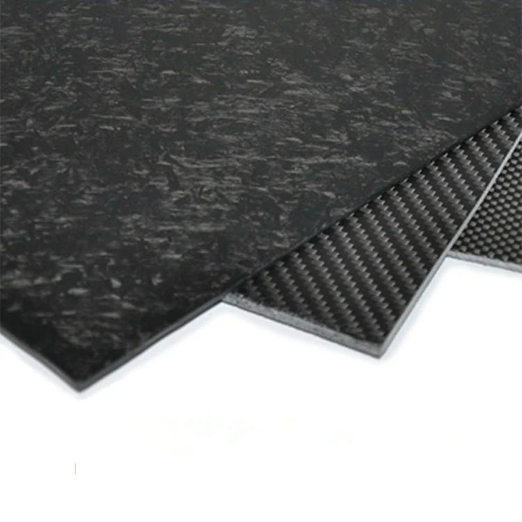 OEM thin mat carbon fiber sheets thermoplastic 0.1mm CNC 3k carbon fiber sheet  light weight 2mm 3mm 5mm 6mm