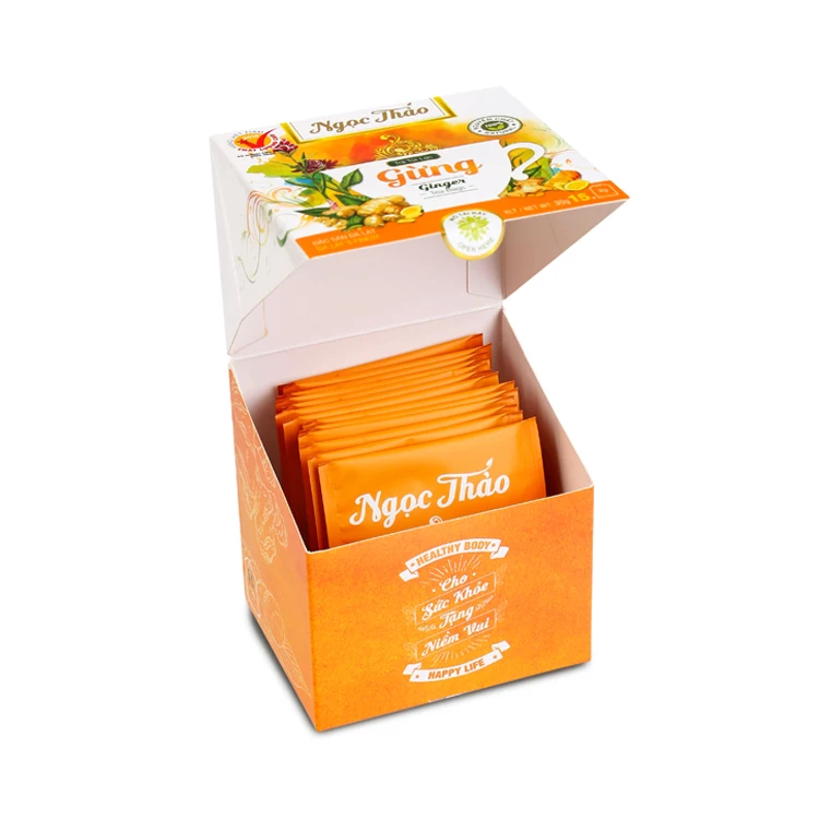 Best Choice For Imports Bulk Quantity Pure Organic Weight Loss Instant Ginger Tea Sachet