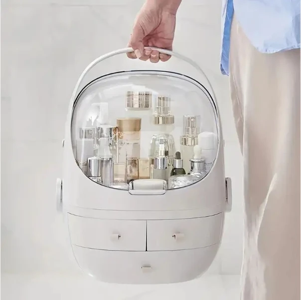 Advanced technology good price desktop storage box makeup organizer for jewelry cosmetic