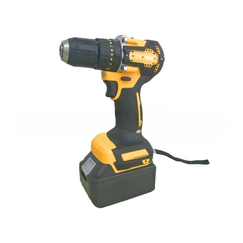 Professional 21V Cordless Lithium Electric Tool Set 4-Piece Household Tools Including Hand Drill Angle Grinder Wrench Draft OEM