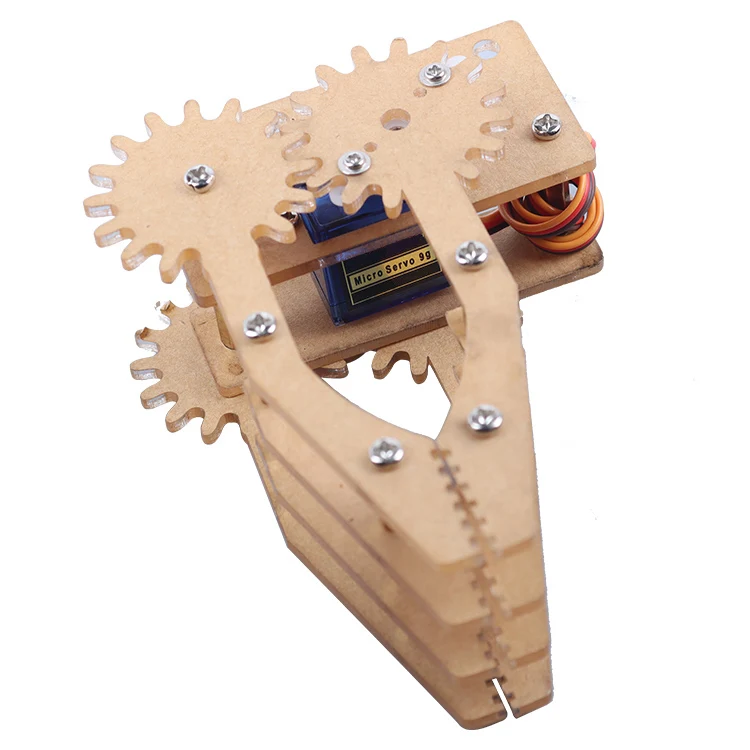 New DIY Robot Car Parts ARM Mechanical Claw 9G Steering Gear Mechanical Claw