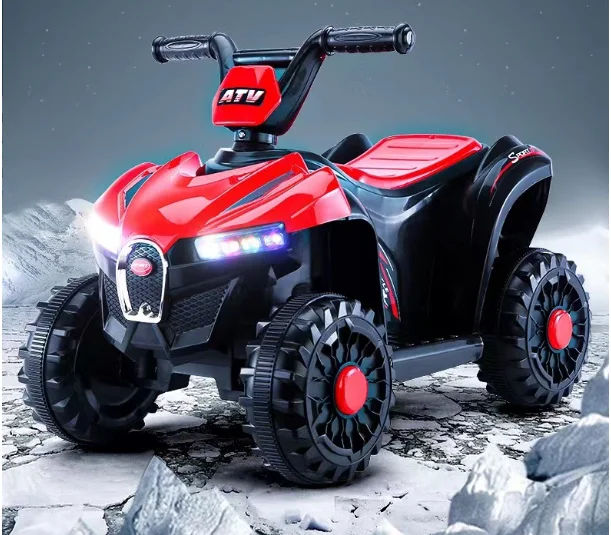 OYT 4-Wheel Electric Quad ATV 12V Battery Pedal Power Ride-on Toy for Kids 2-4 Years Hot Cheap with Remote Features