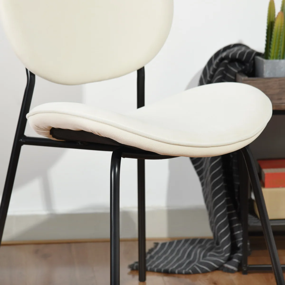 Dropship OK US EU vintage industrial style tolixs metal dining chair beige chairs