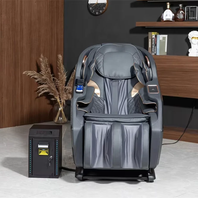 Electric Coin Airport Mall Commercial Masaje Bill Dollar Paper Money Operated Public vending machine Massage Chair with payment