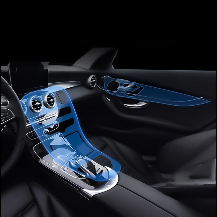 Car Accessories Interior Decor Transparent TPU PPF Paint Protection Film Car Interior film Anti-scratch Protective Film