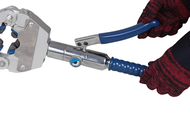 YKG-7150 A/C pipe press tool hydraulic air-conditioning hose crimper