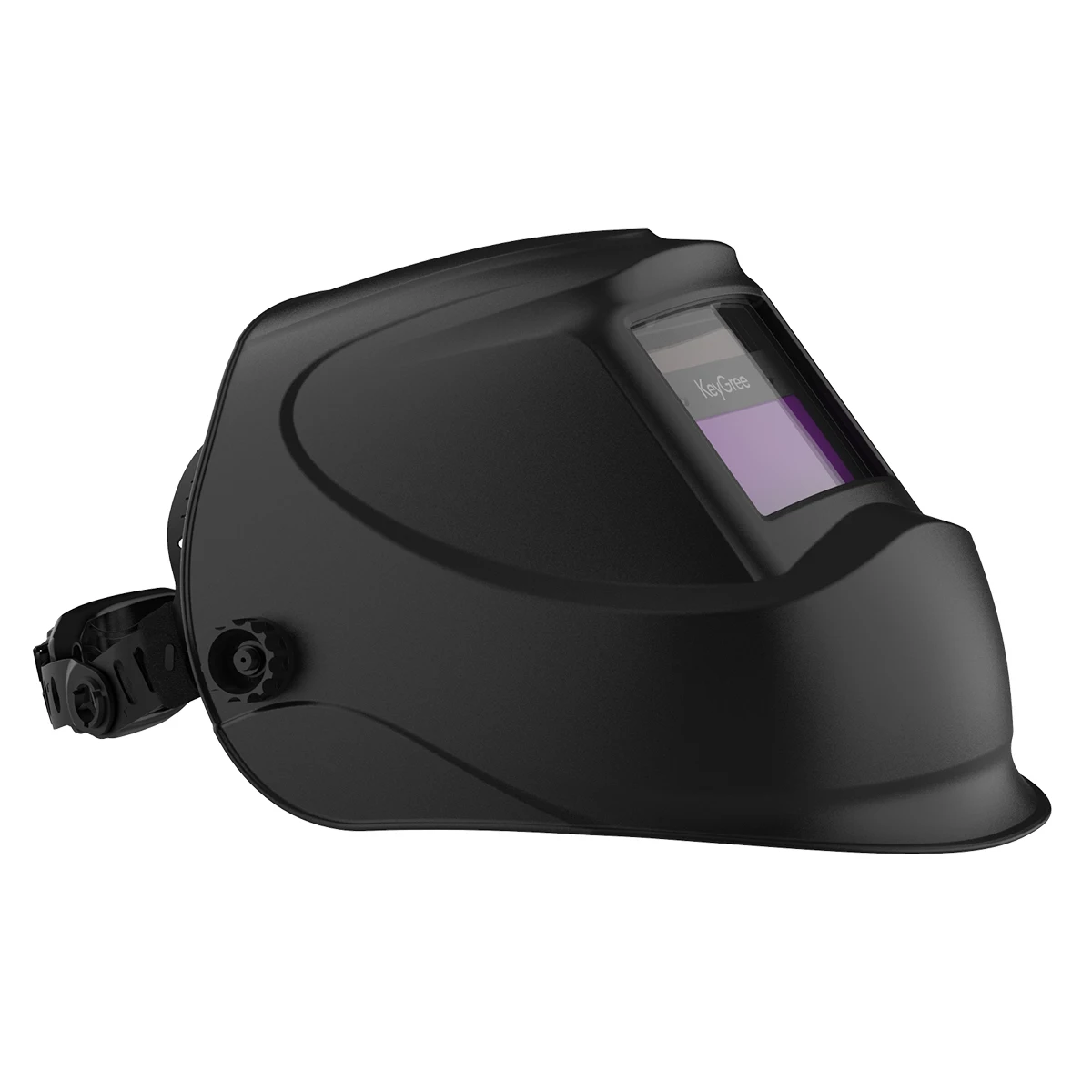 KeyGree Auto Darken Welding Helmet,True Color 1/1/1/2 Battery Powered Welder Mask Hood,Range 4/9-13 for Grind ARC MIG TIG Weld