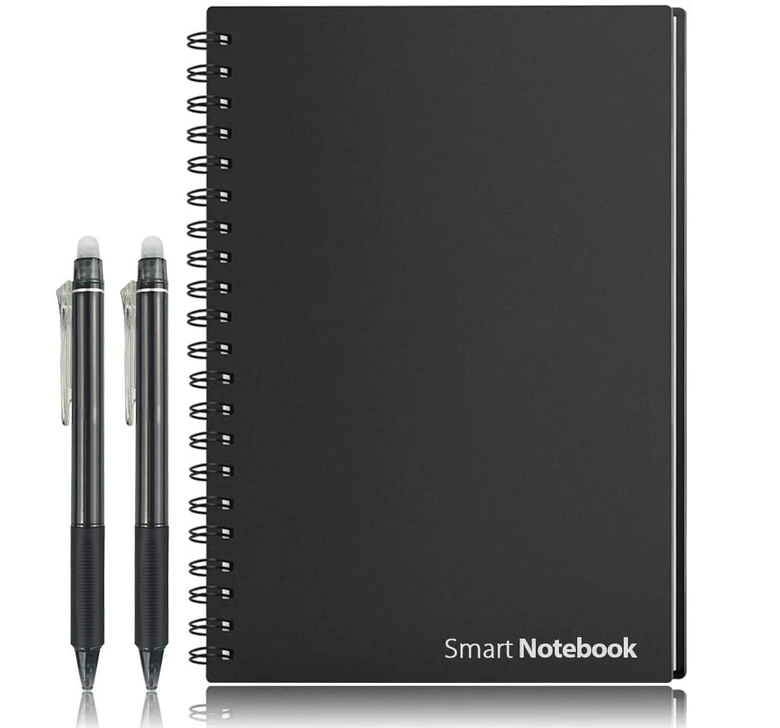 A5 Size Rocket Reusable Erasable Magic Smart Notebook Set Custom Planner Eco-friendly For Kids Adults Office Home