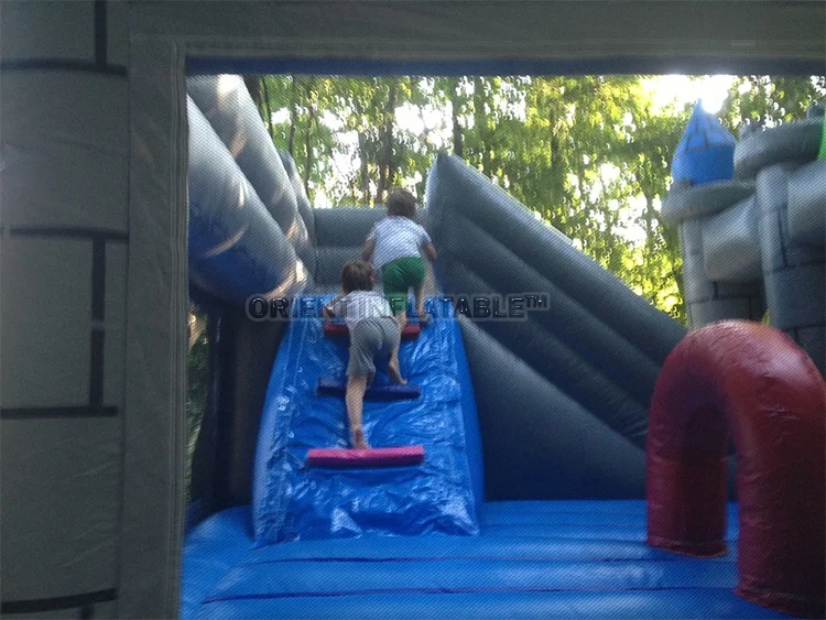 Orient Inflatables Popular 5n1 dragon combo inflatable bouncy castle and slide