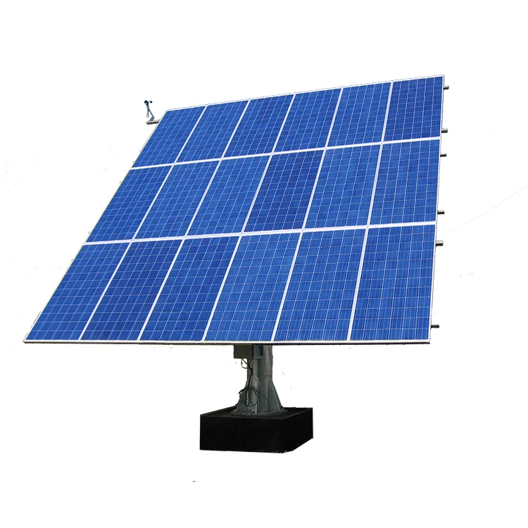 home panaux solaire panel track dual axis solar tracking galvanized steel solar panel structure pv tracking solar tracker