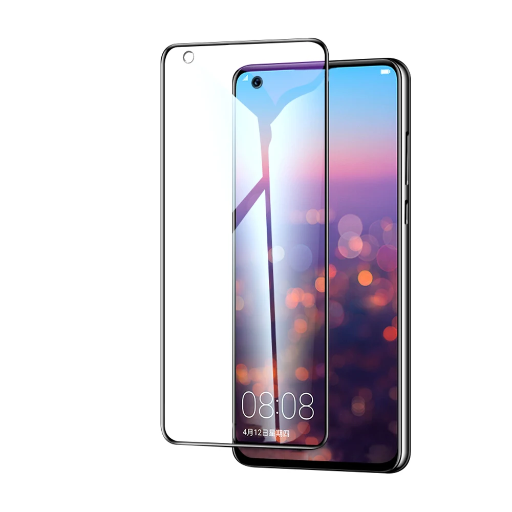 Anti-Fingerprint Ultra Clear 9H Hardness Scratch Resistant Tempered Glass Screen Protector for Huawei P40 iPhone Samsung