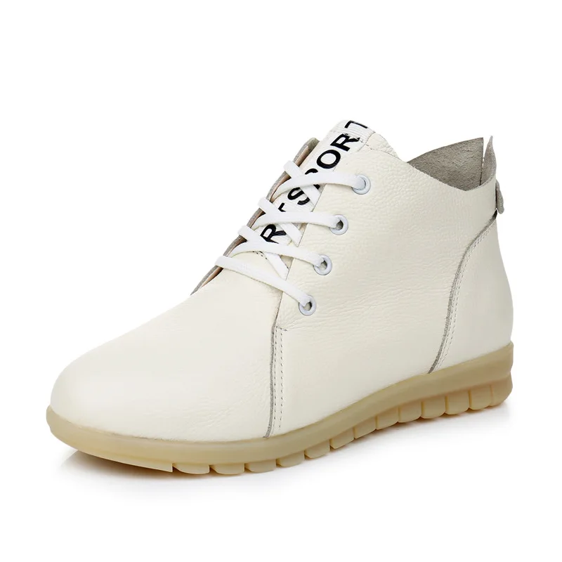 Cheap Comfortable Hospital White Leather Nurse Mates Nurse Work Shoes Women Females Nursing Shoes