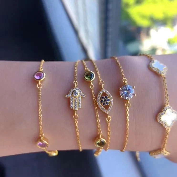 Usa Stock 5mm Vvs Moissanite Diamond Tennis Bracelet Womens 925 Sterling Silver Lab Grown Moissanite Tennis Bracelet