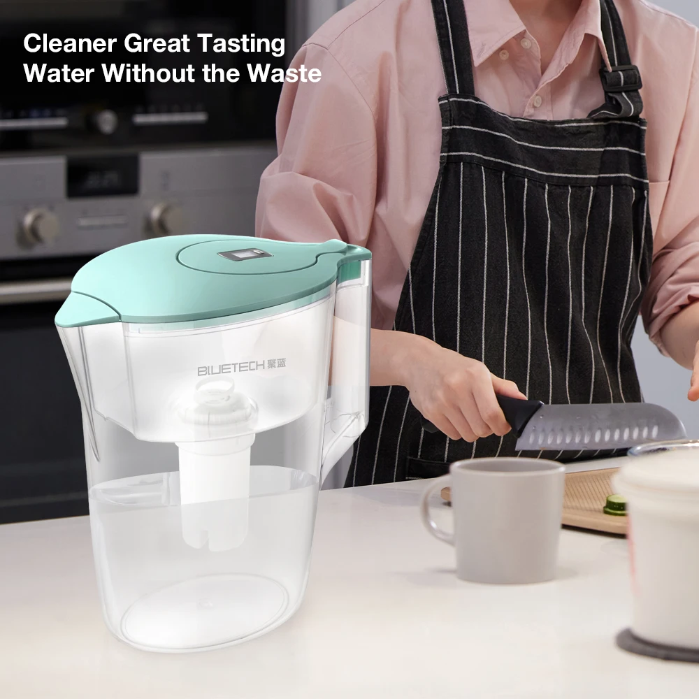 Pre water filtration water filter jug pitcher for tea or coffee making using water cleaning