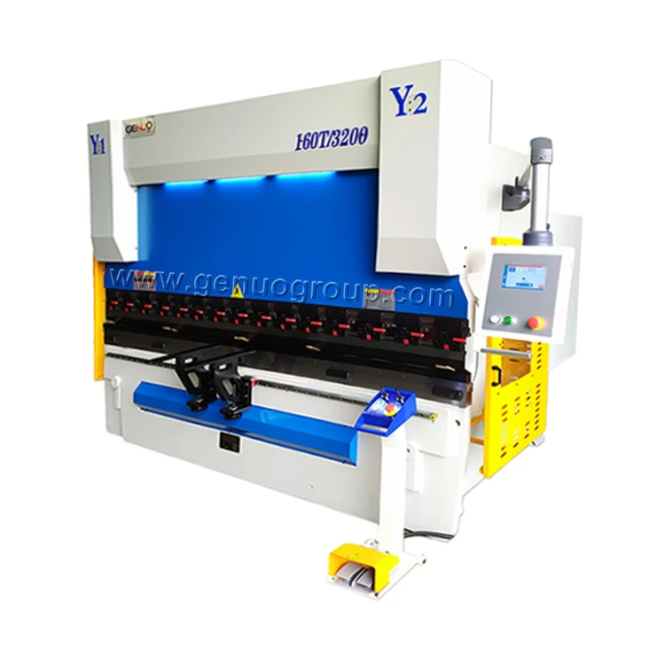 
4 axis press brake and hydraulic synchronize CNC plate bending machine 
