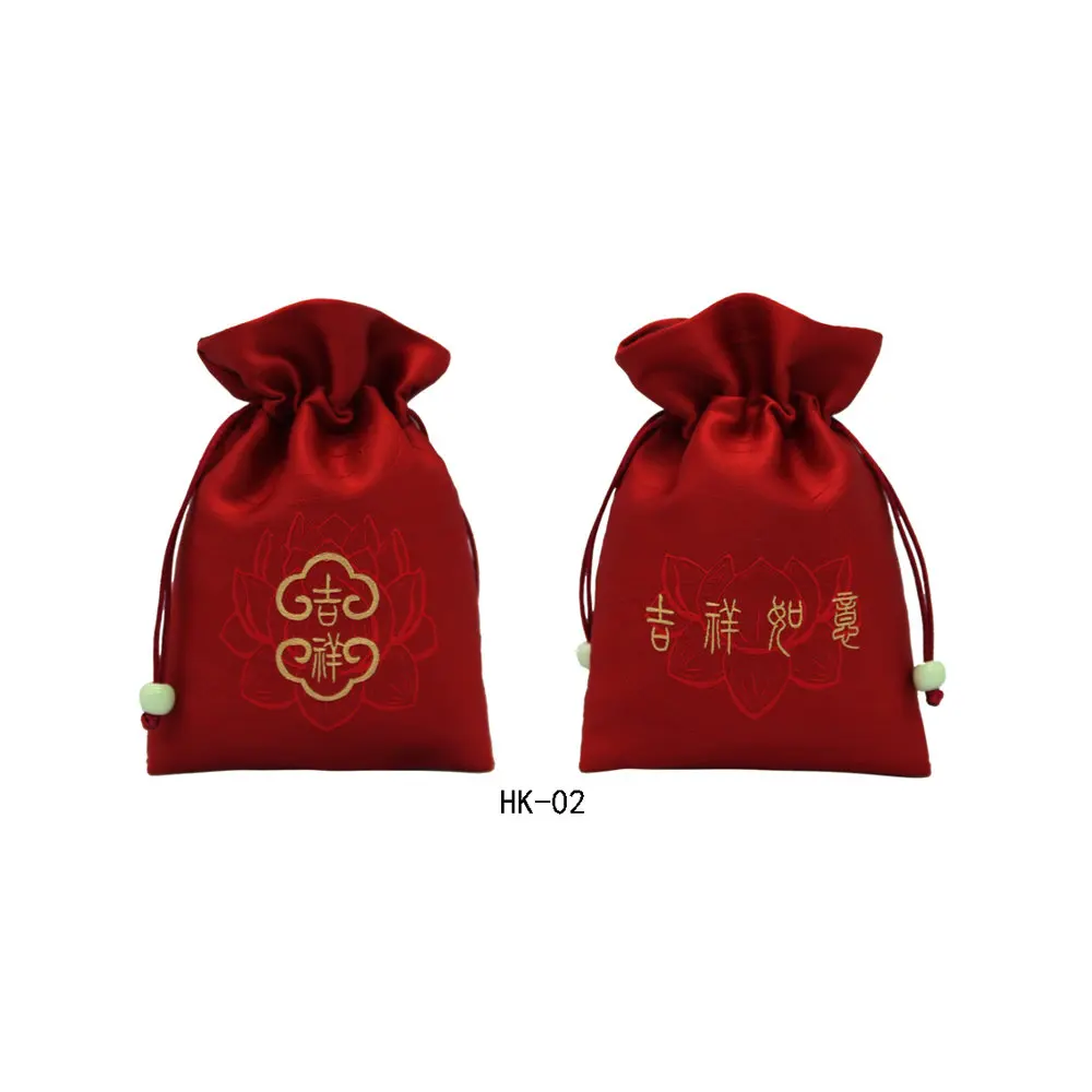 Leisure Jewelry Packaging and Small Items Storage Bonbons Verpakking Wedding Souvenirs for Guests Jewellery Bag