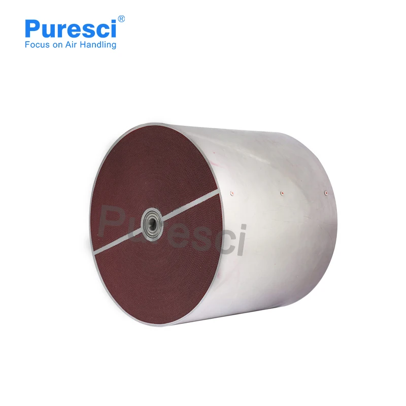 Low Temperature And Low Dew Point With Unique Composite Materials Silica Gel Desiccant Rotor