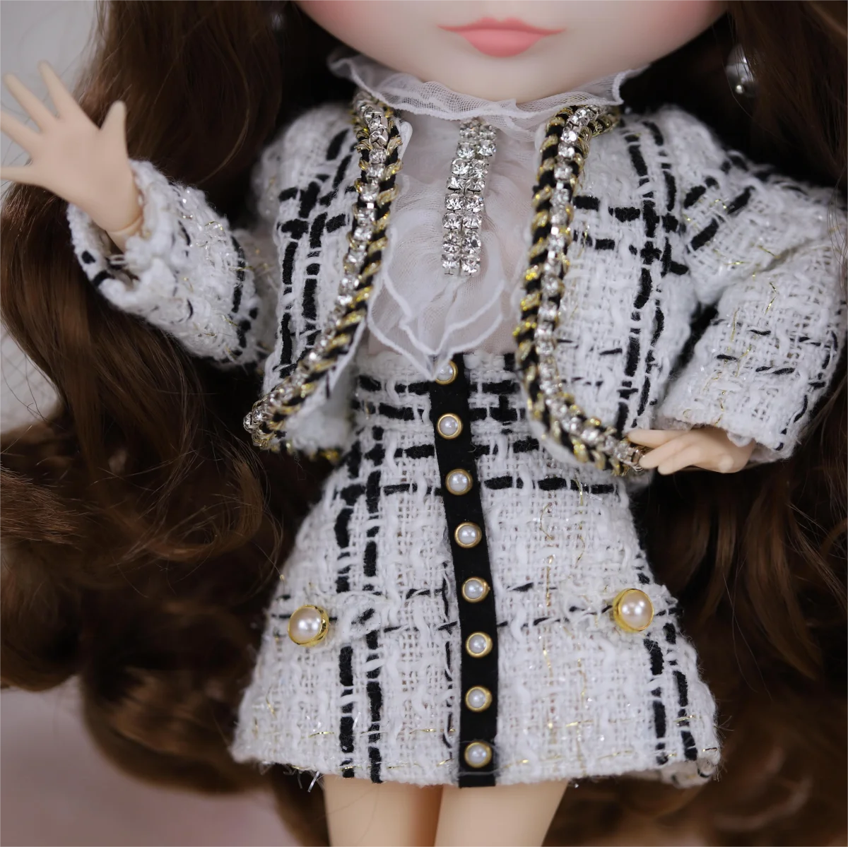 Ледяной DBS Blyth 11 8 дюйма передняя панель Озон тела bjd для девочек diy матч кружевное платье в кукольном стиле Подарочные