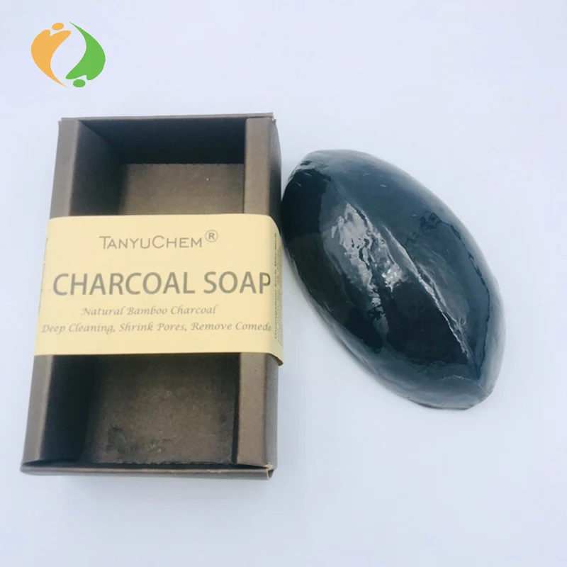 Private Label Available Organic Handmade Activated Bamboo Charcoal Face and Bath Soap Bar