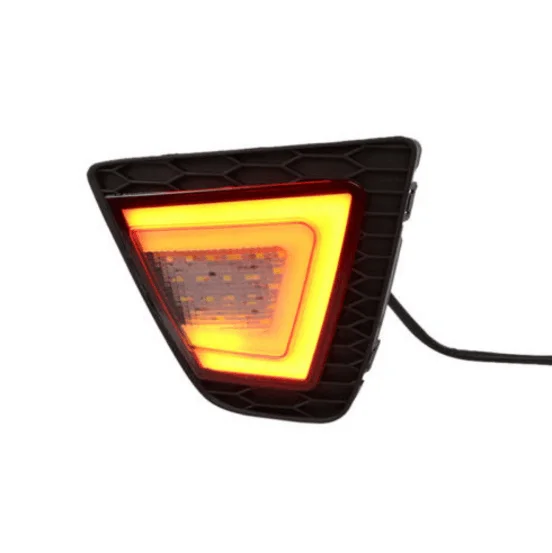 CARWAY Rear Fog Light for HONDA FIT JAZZ 2014 to 2017