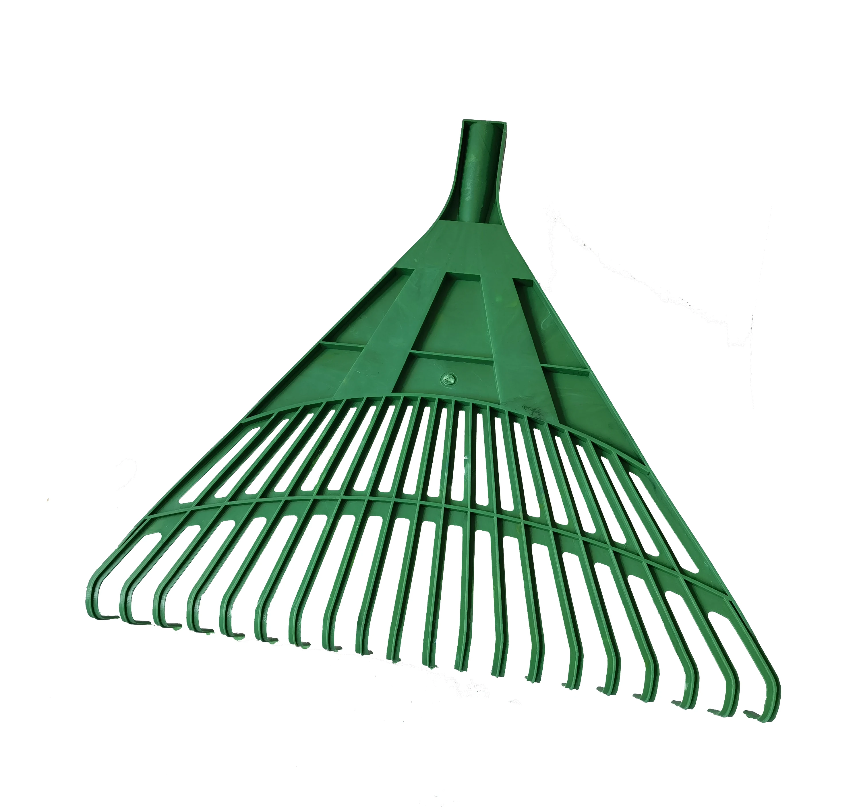 plastic garden rake  20 tooth green gardening lawn leaf rake good  quality yard plastic rake with wood handle