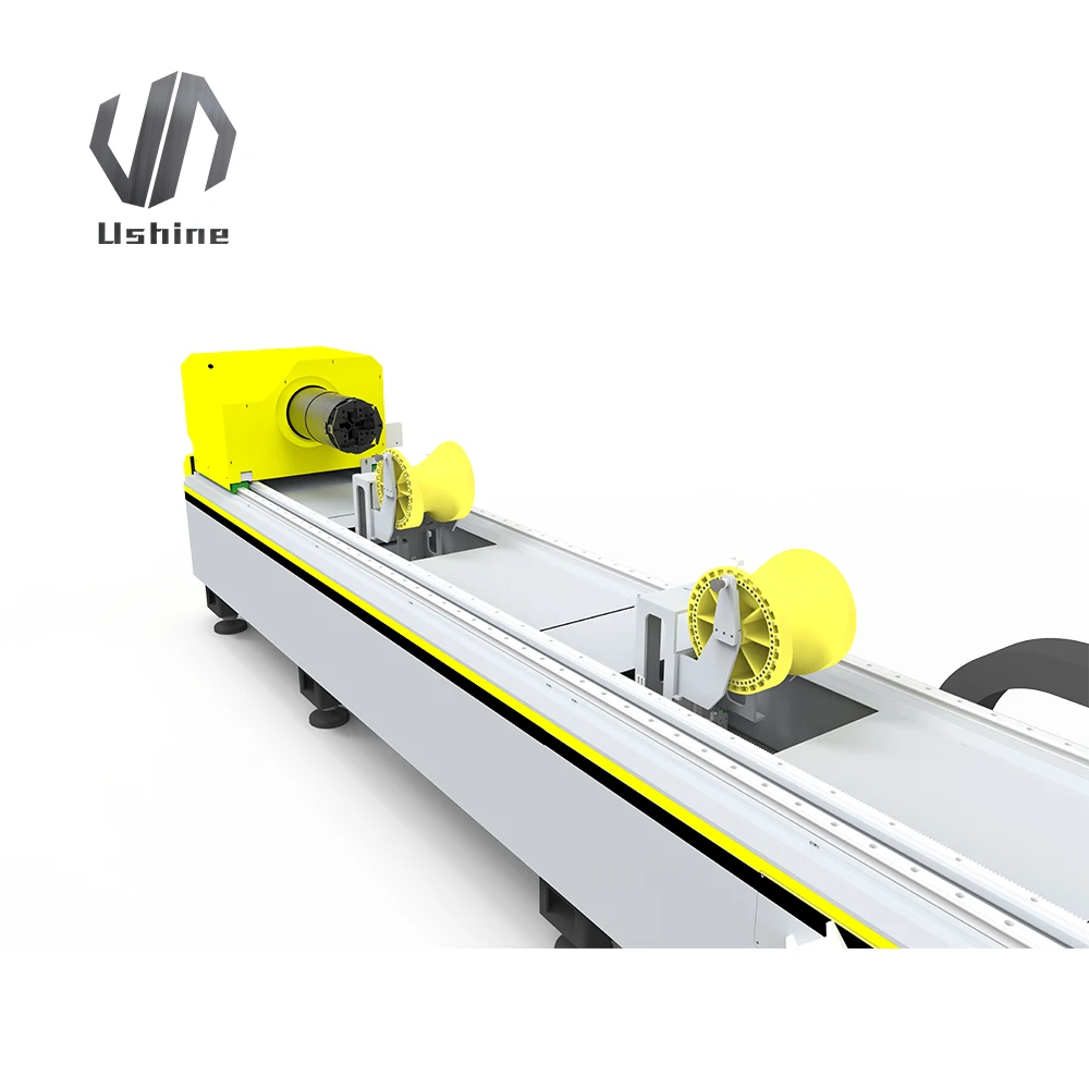Large-scale 12-meter tube fiber laser cutting machine for precise and efficient industrial applications