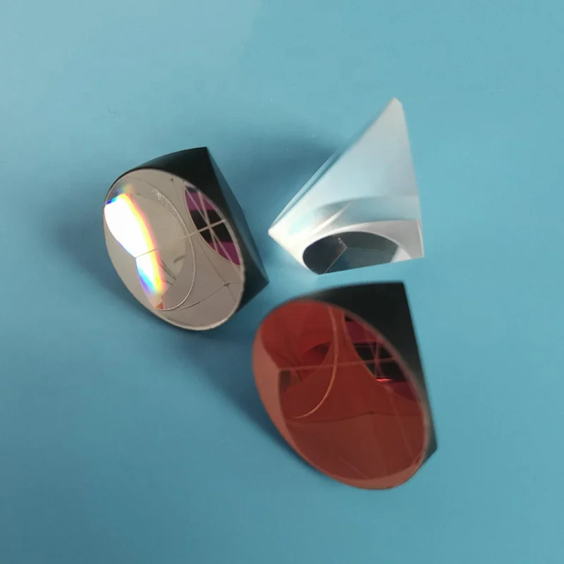 Optical Glass Corner Cube Prisms with 8 arcsec