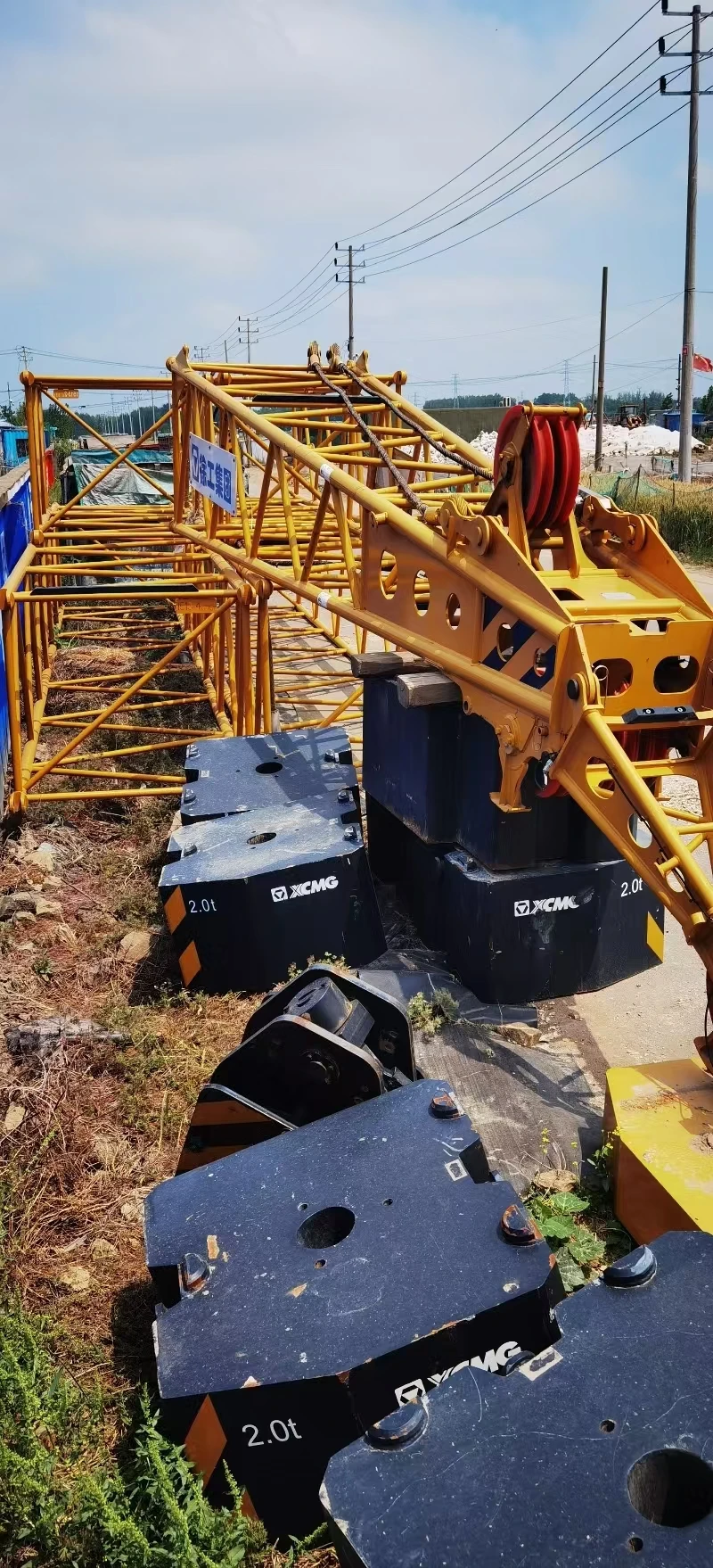 Chinese good price of used  85ton Crawler Crane for construction 85ton other lifting Crawler Cranes for building