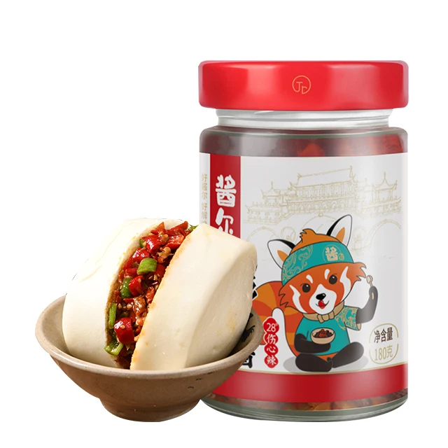 Color Chili Sauce Authentic Sichuan Flavor Suitable for Dishes Steamed And Stir-fryed Pepper Paste food condiments