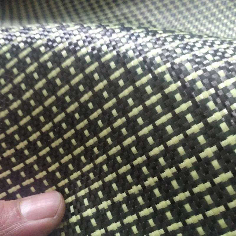 Carbon and Aramid Hybrid Fabric