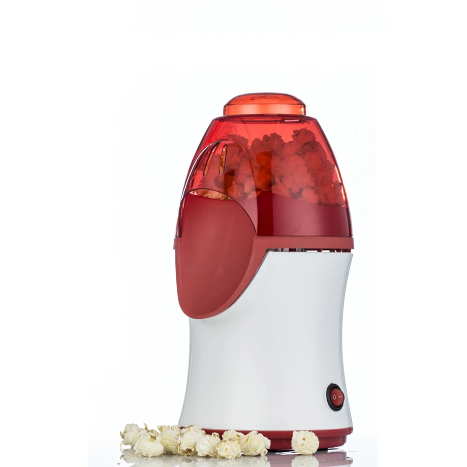 1200W GS Certified Durable Plastic Automatic Electric Mini Popcorn Maker Hot Air Household Use Popcorn Machine