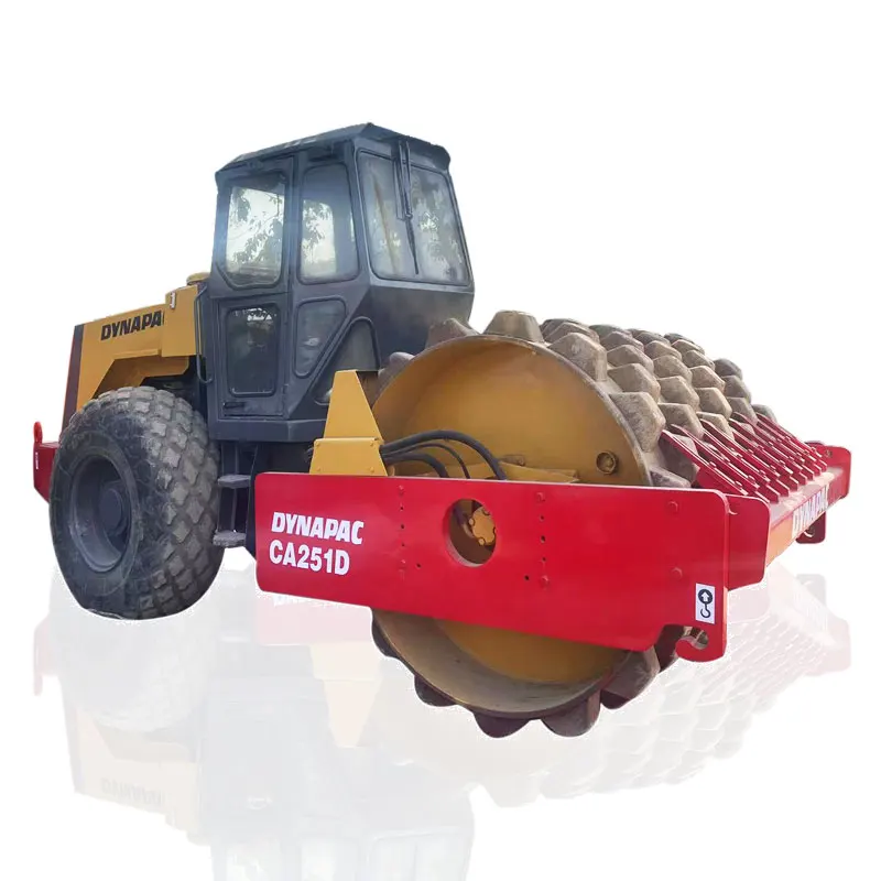 Used Second hand Dynapac CA251D Road Roller In Good Working Condition For Sale Dynapac CA25D Used Road Compactor In Stock