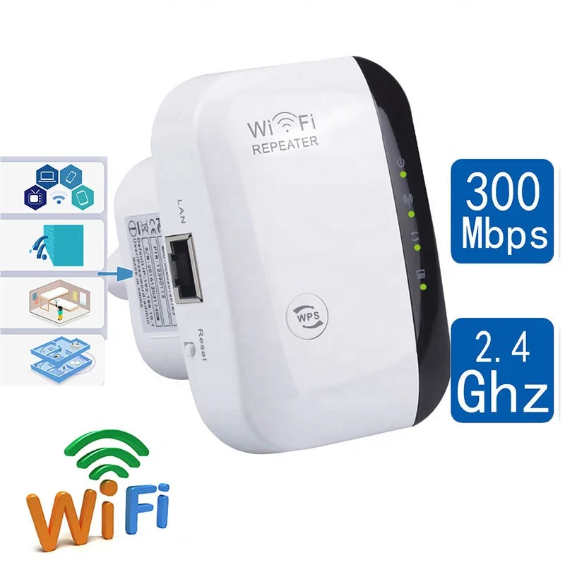 2020 Factory Wholesale best quality wifi extender Wifi Booster 300Mbps Wifi Repeater