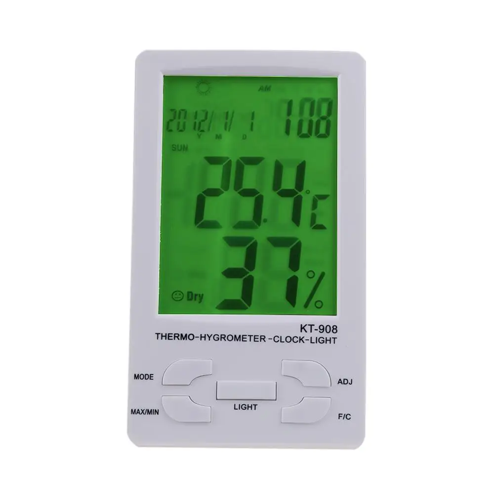 Hot Sale Large LCD Display 2 in 1 Thermometer Indoor and Outdoor Digital Humidity Thermometer Sensor