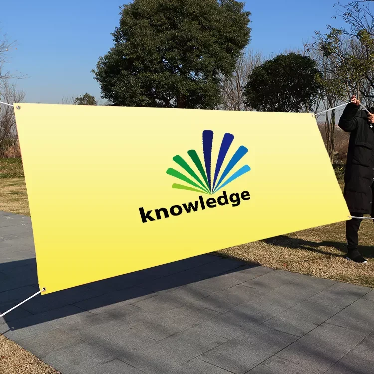 Custom Outdoor Banner Printing,Inkjet Printed Wall Hanging Mesh Banner,Outdoor PVC Vinyl Banner