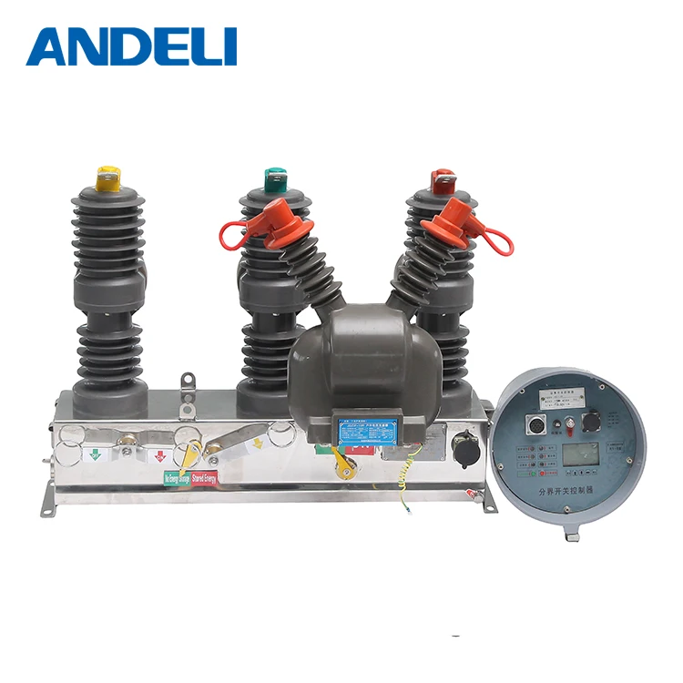 ANDELI 12KV 33KV ZW43F Type Outdoor High Voltage Vacuum Circuit Breaker