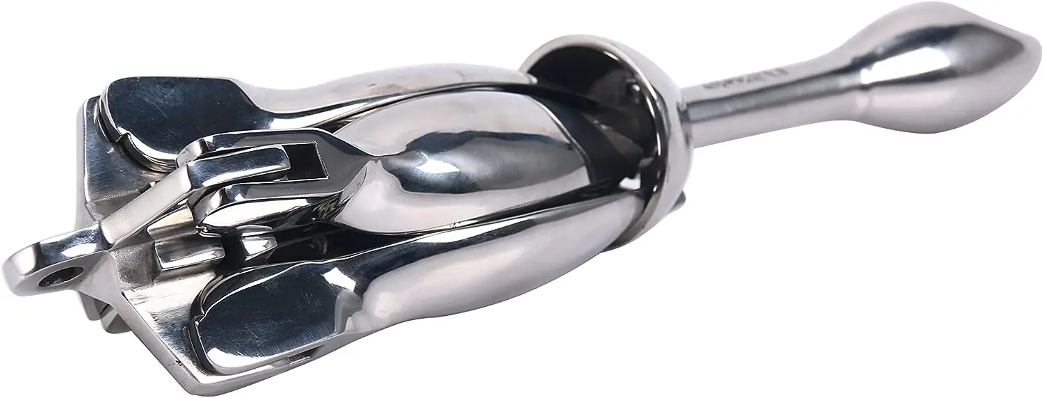 Folding Grapnel Anchor Stainless Steel 0.7-16kg Boat-Marine-Yacht-dinghies