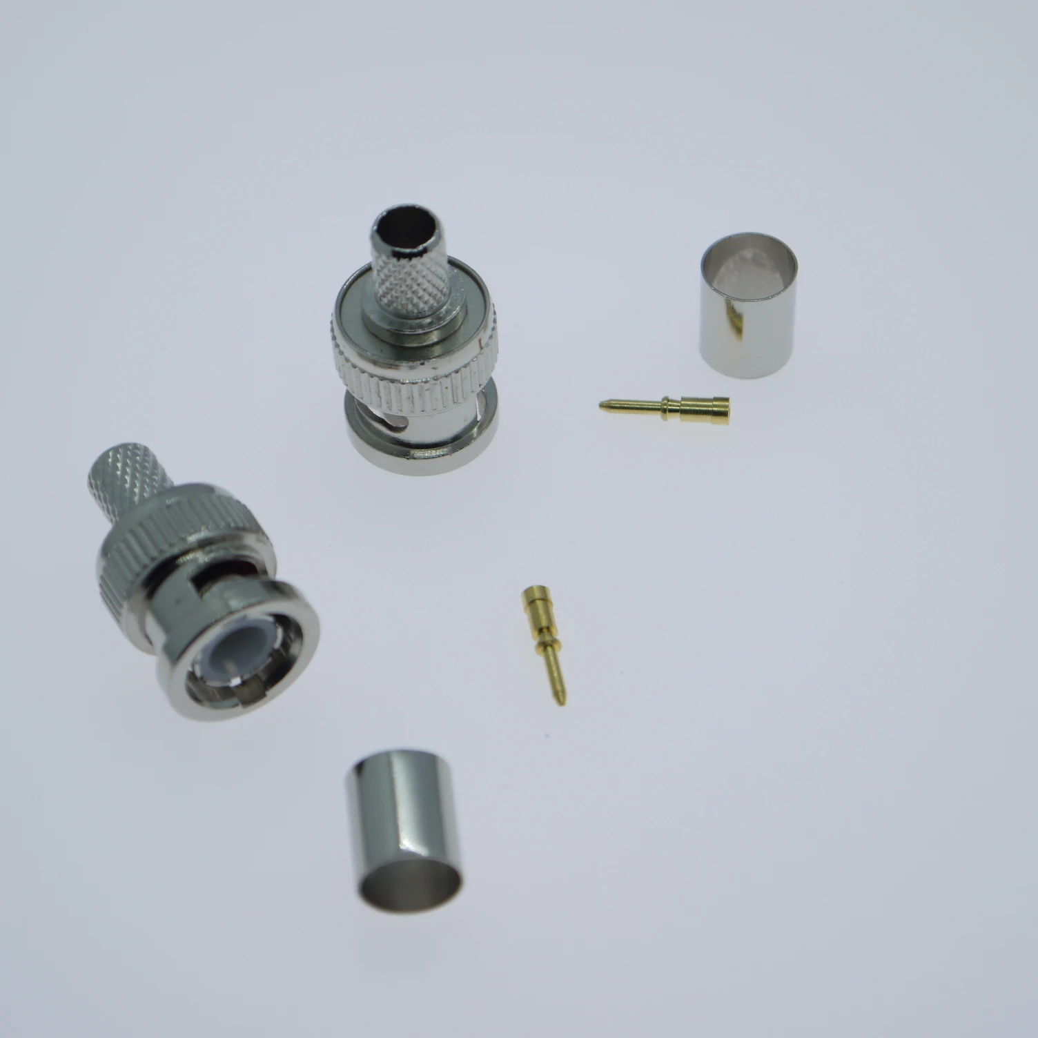 Cctv Quick Male Solderless Screw Bnc Connector