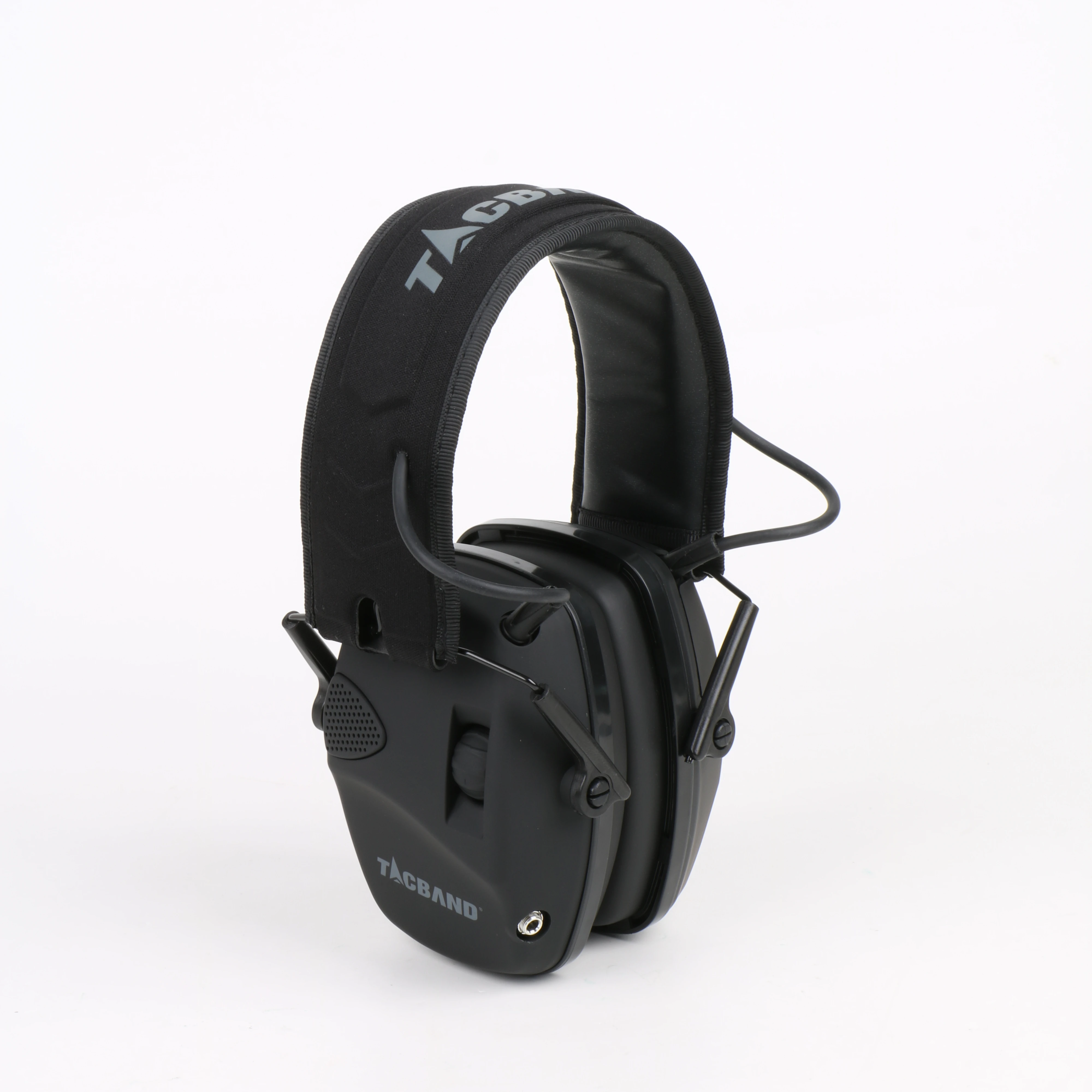 Tacband Electronic earmuff noise reduction with adjustable headband ear protection for outdoor work