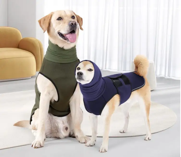 The second generation of dog emotional comfort clothing upgrades the dual-use dog anxiety jacket
