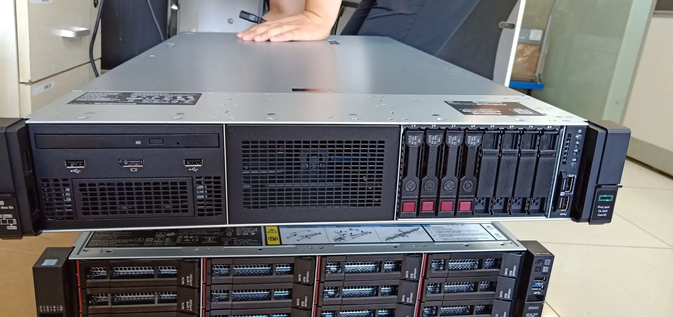 NewHigh класс HPE proliant DL560 Gen10 Ксеон 5115 2 1 ГГц 64 Гб DDR4 стоечный сервер P408i-a 8SFF сервера dl560 gen10