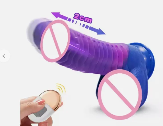 Color-changing Dildos Intelligent Heating Dildo Penis Thrusting Vibrating Cock Sex Toys for Women Female Vaginal Anal Vibrators