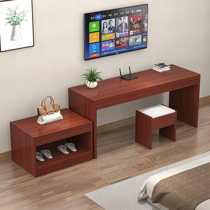 Best Selling Hotel Furniture Room Desk TV Luggage Rack Fridge Cabinet