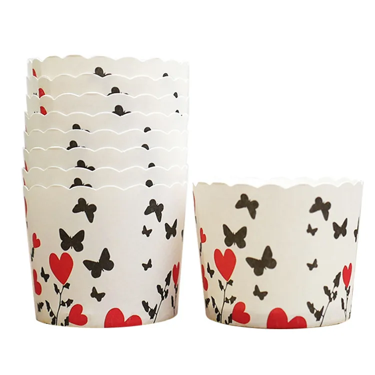 
PE Coated Cupcake Wrapper Paper Cake Baking Cups 