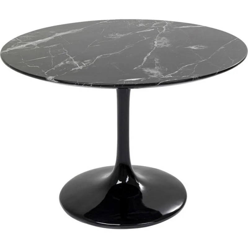 Modern Fashion Beautiful Wholesale Kitchen Powder Coating Metal Leg Stable Dining Table