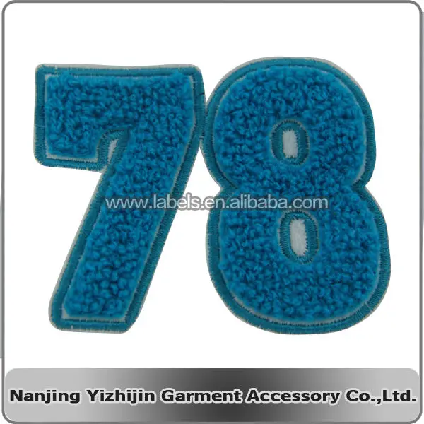 Custom embroidery patch China supplier  iron-on or sew on for clothing