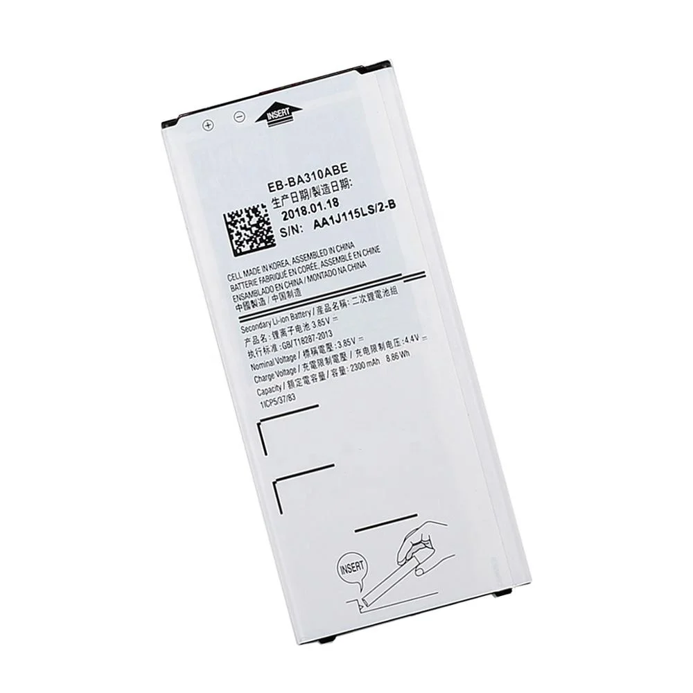original EB-BA310ABE mobile phone battery for Samsung Galaxy A3 2016 A310 batteries