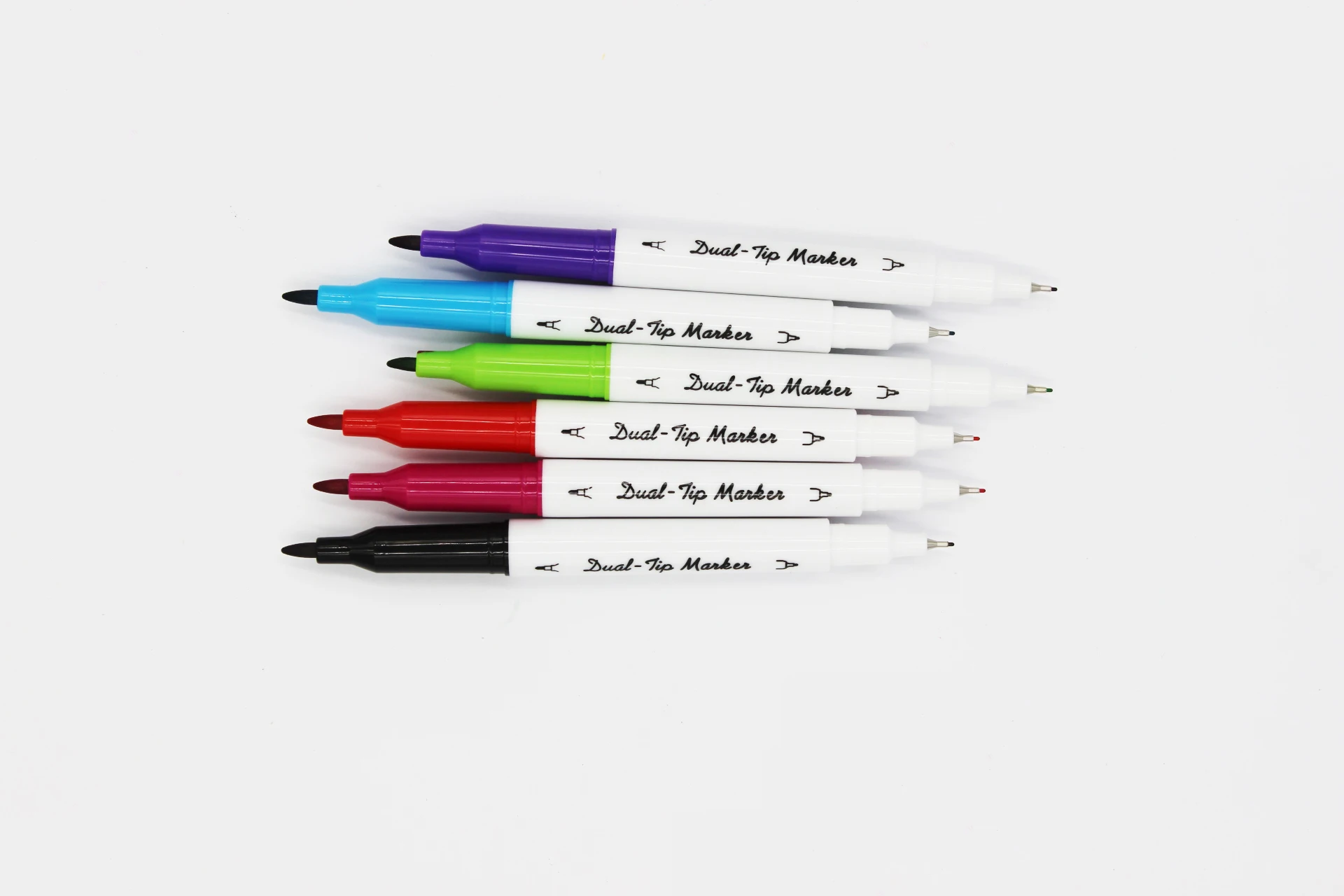 Custom Dual Tip Cd/dvd Markers Fine Tip Paint Permanent Marker Pens Dual Tips Marker Pen